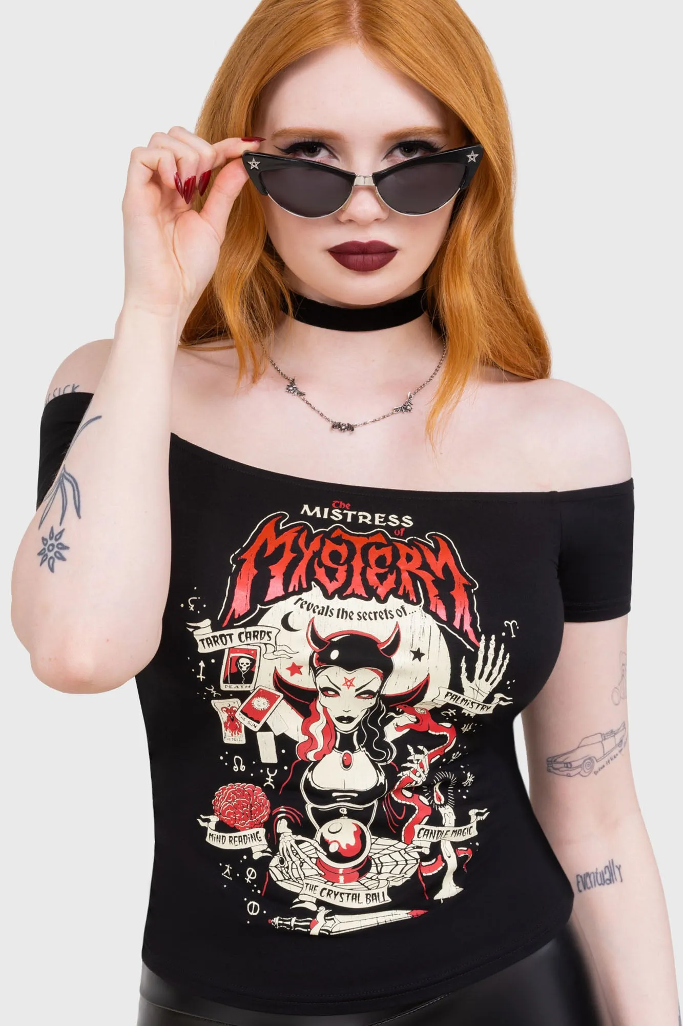 Mistress Mistery Bardot Top
