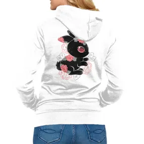 Cold Weather product urban style quotient Ink Flower Rabbit