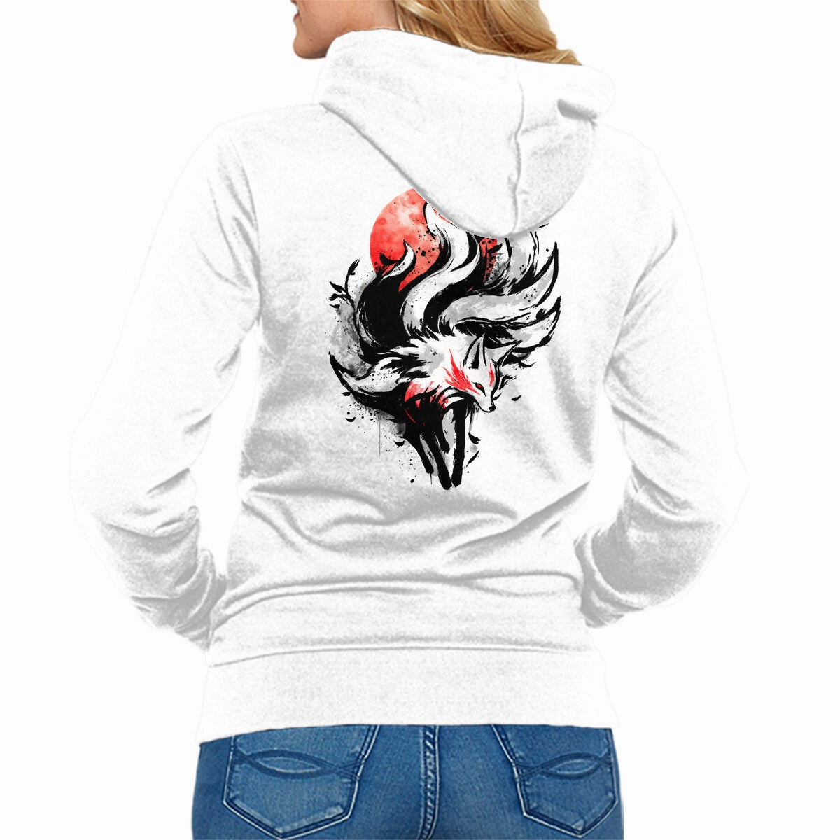 Casual Kitsune Fox Splash