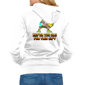 Weekend Layer scarf accents Never Too Old