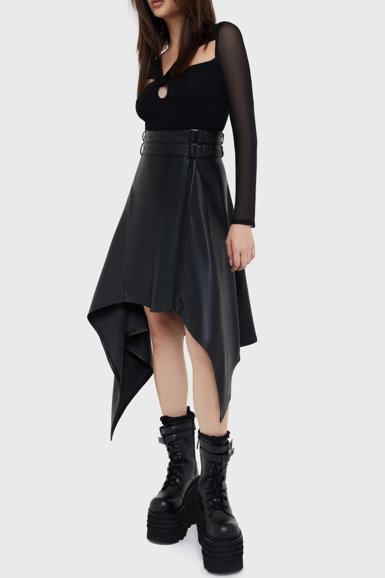 Noir Ruin Skirt
