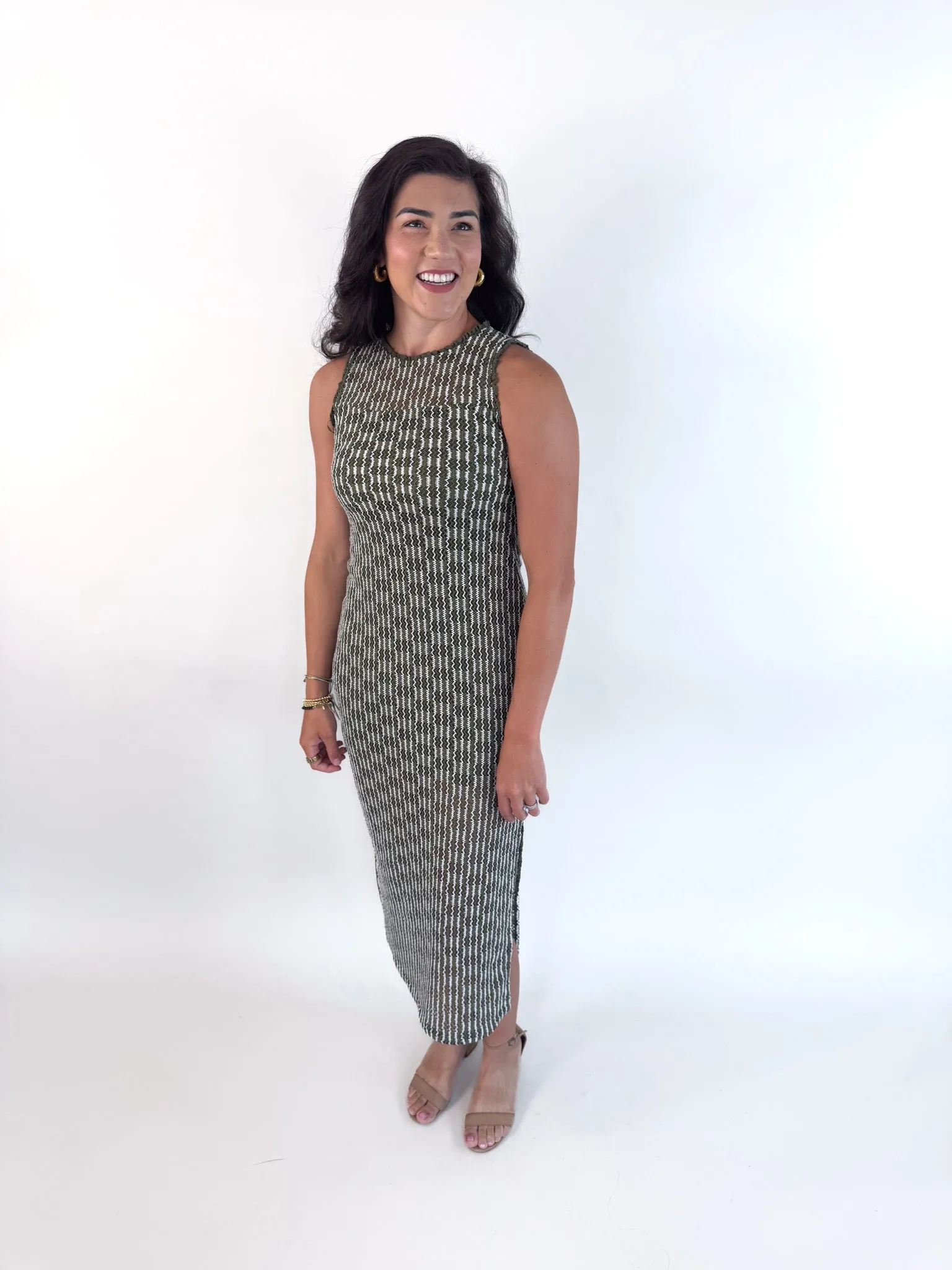 Nyssa Burnt Olive Dress