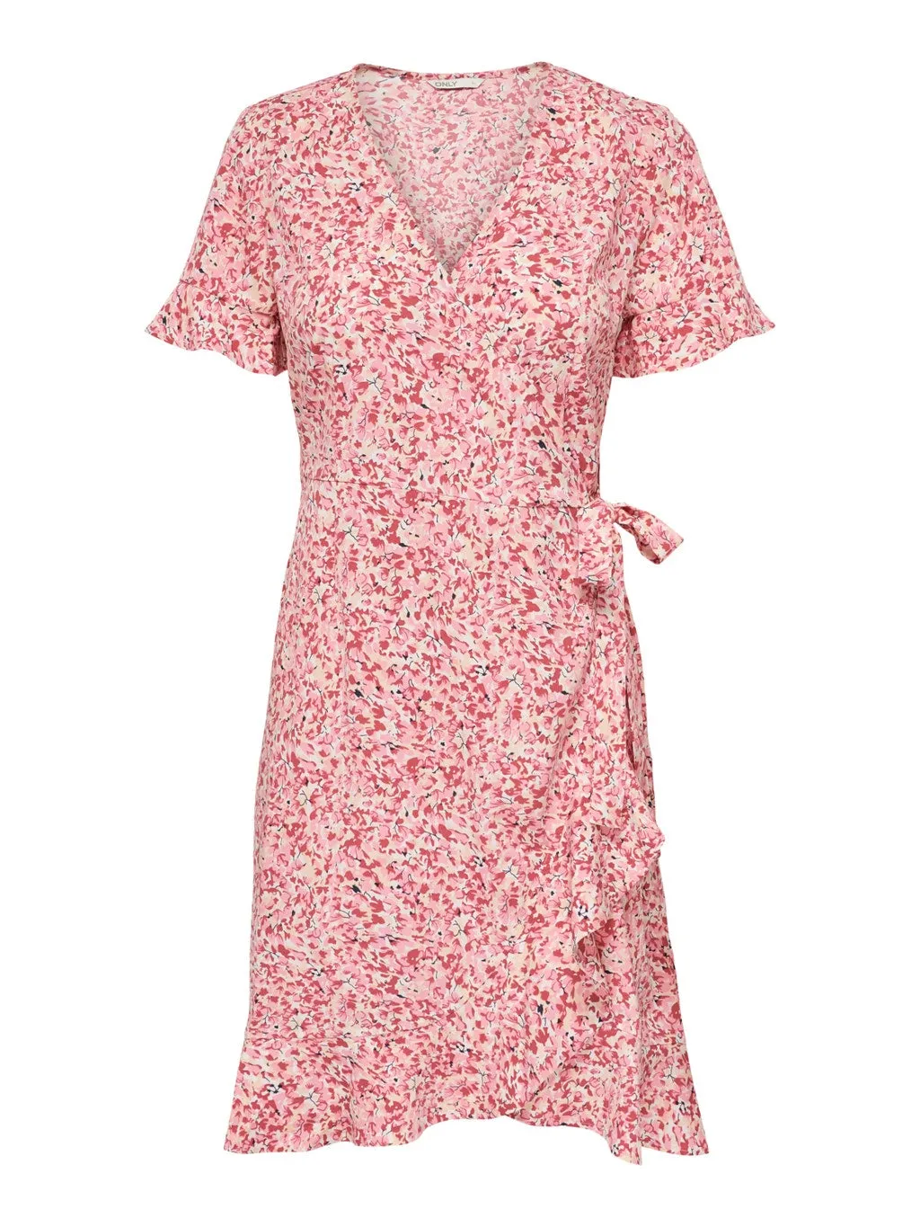 Olivia Wrap Dress - Rose Smoke
