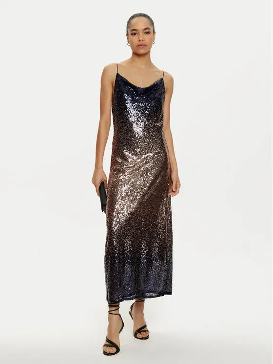 Ombre Sequin Dress