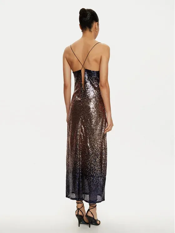 Ombre Sequin Dress