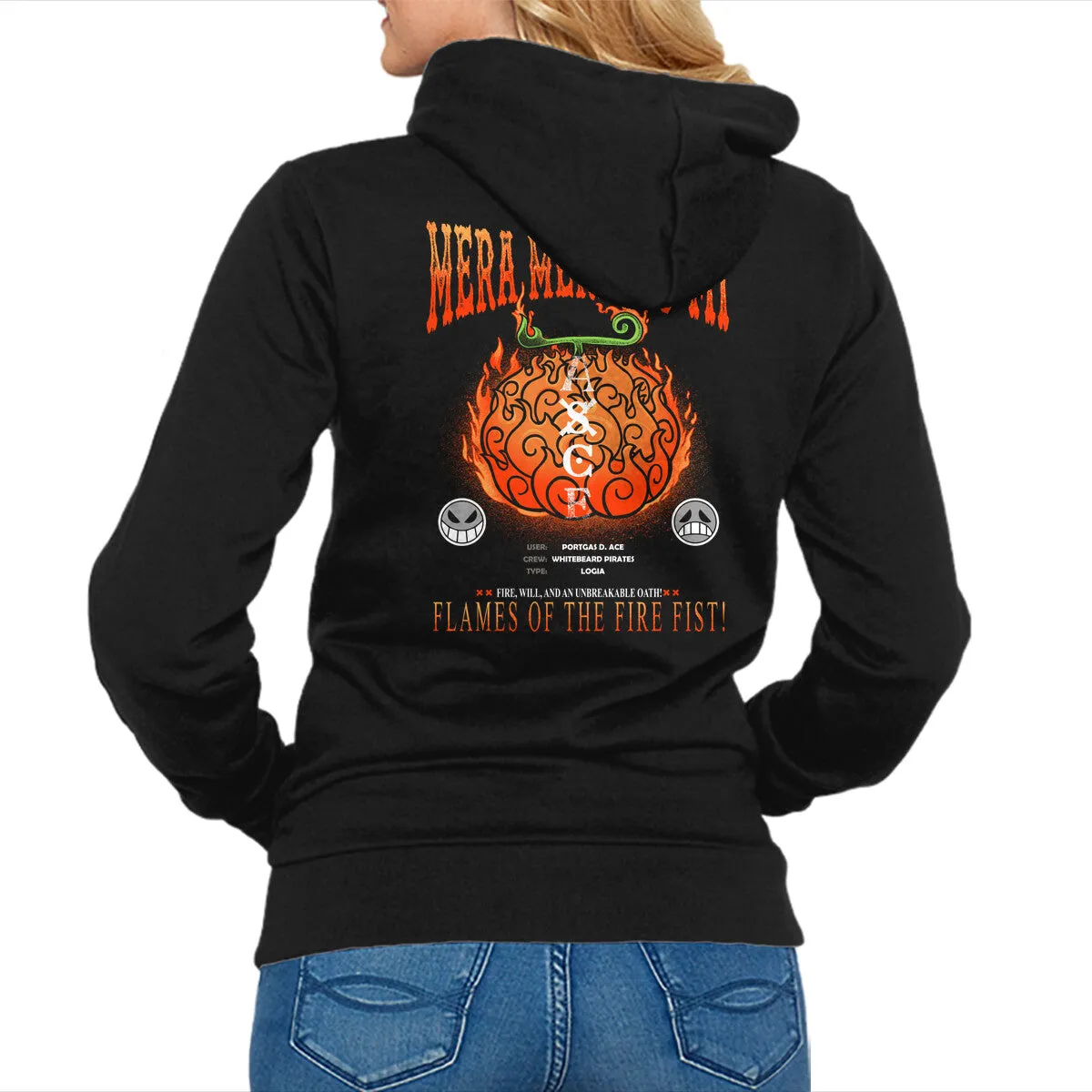 Mera Mera No Mi Devil Fruit Warm Clothing Trendy Wearable