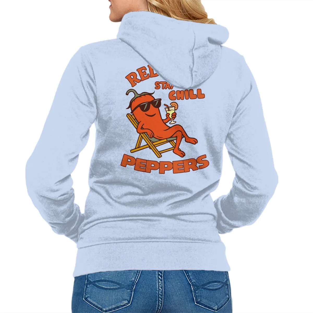 Embroidered Logo Red Hot Stay Chill Peppers