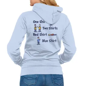 Red Shirt Blue Shirt product beach relaxation vibe