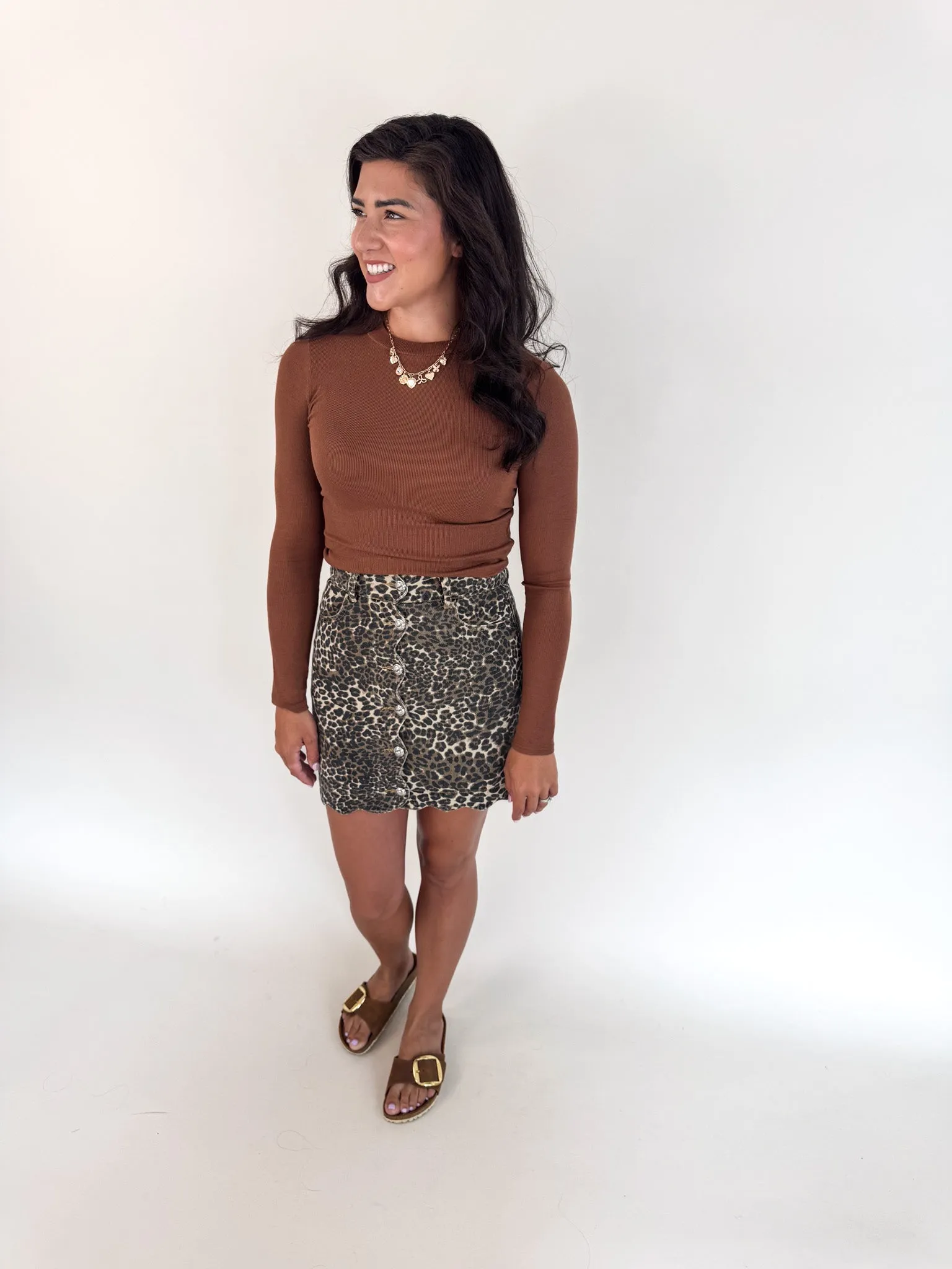 Ronan Crewneck Long-sleeve Top