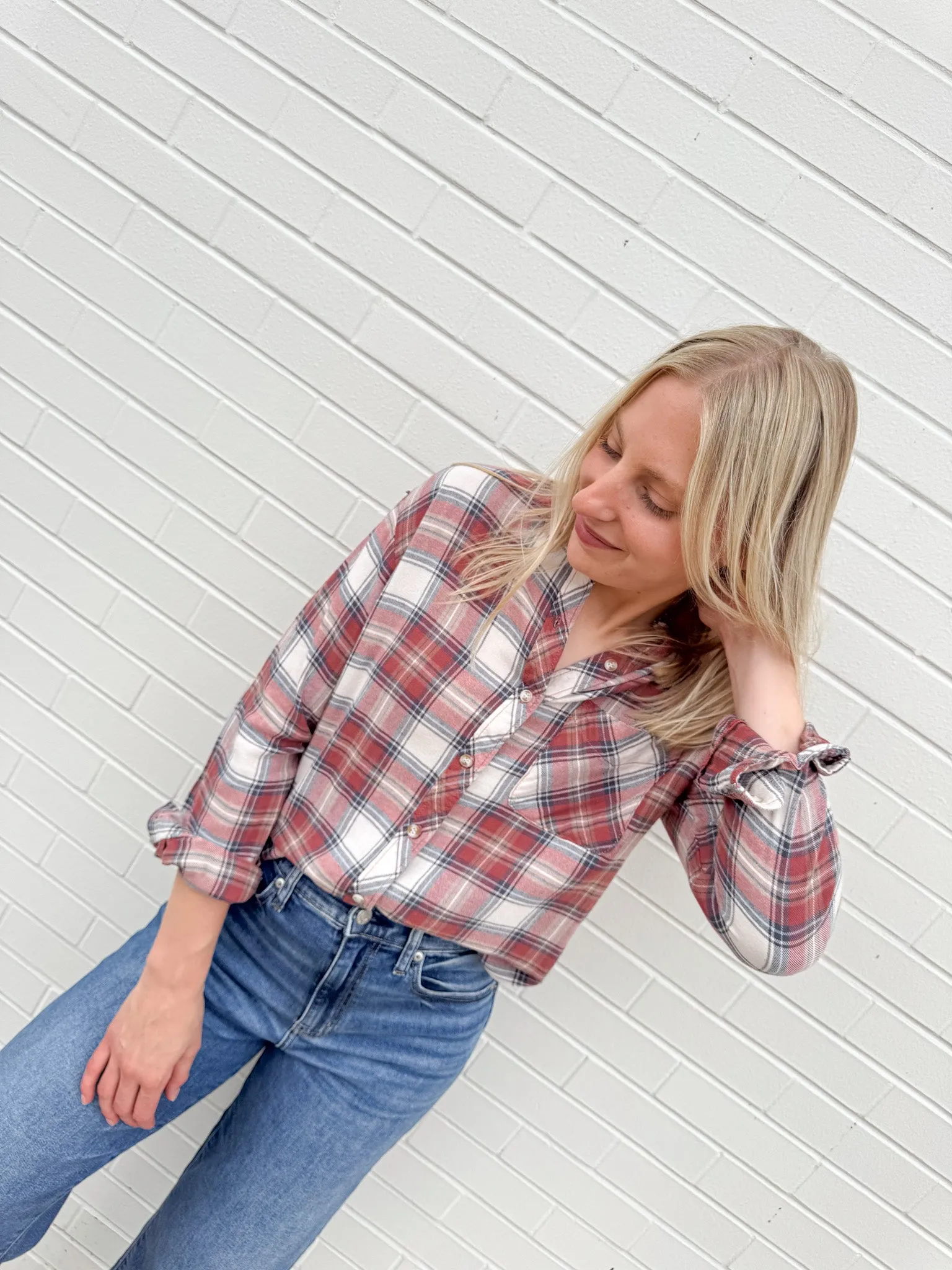 Rosewood Button Up Flannel