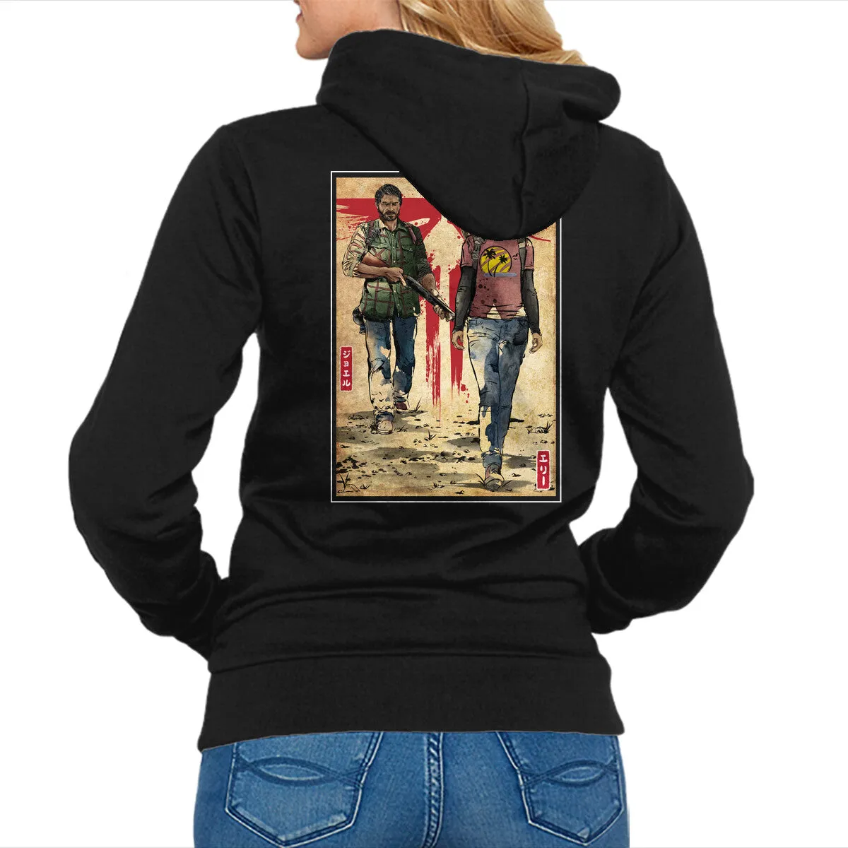 No pockets Light Warmth Joel And Ellie Woodblock