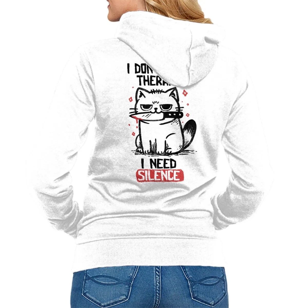 I Don't Need Therapy I Need Silence Fashion Piece Soft Wear