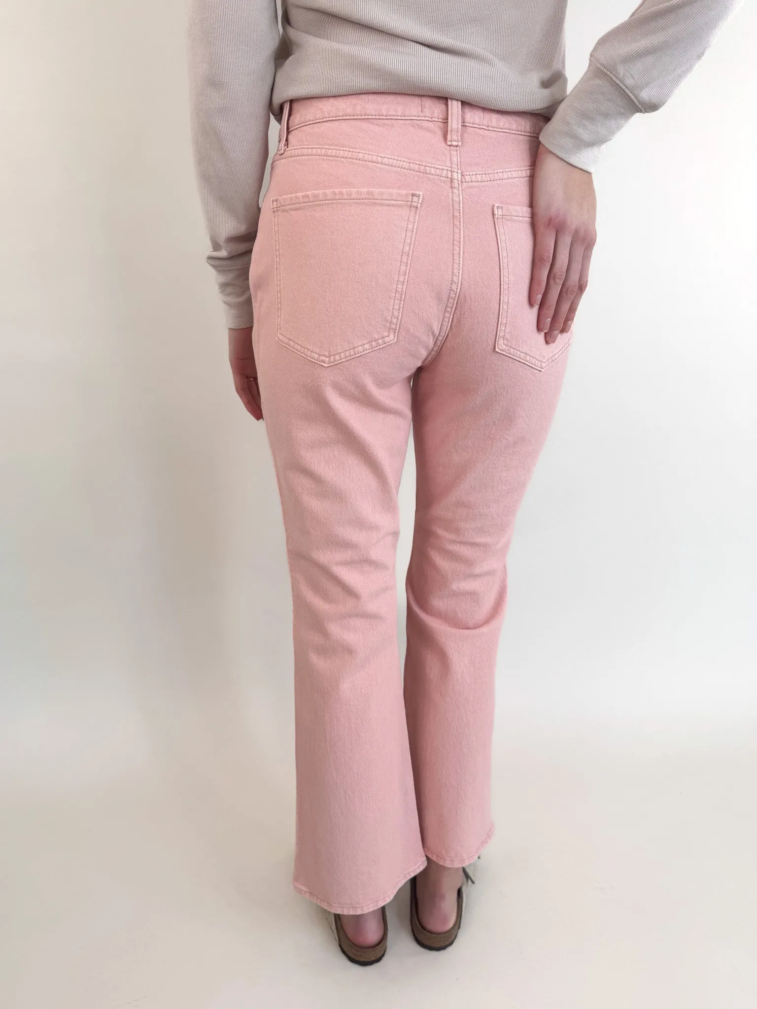 Soho High Rise Ankle Flare Denim