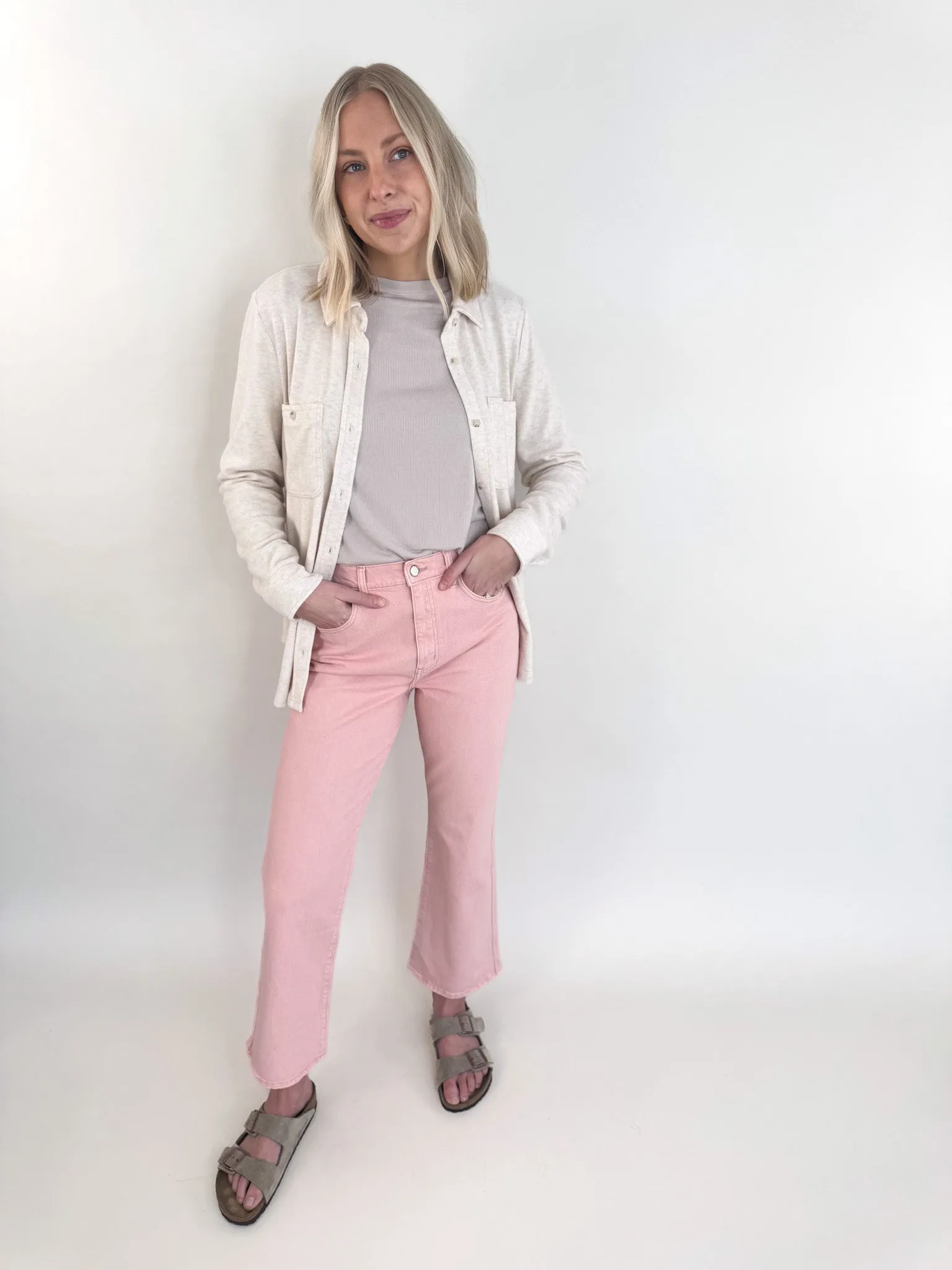 Soho High Rise Ankle Flare Denim