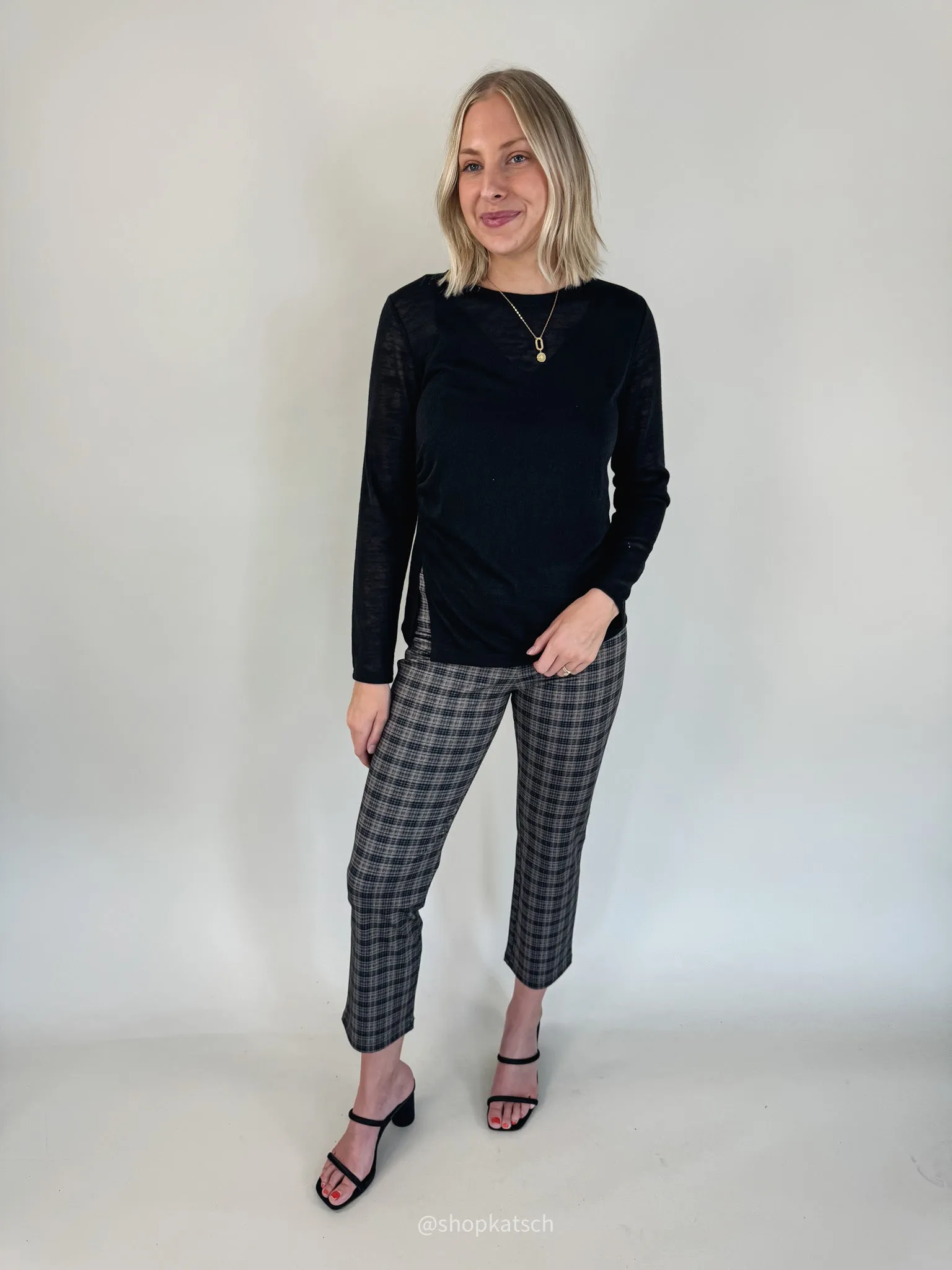 Something About Her Black Top