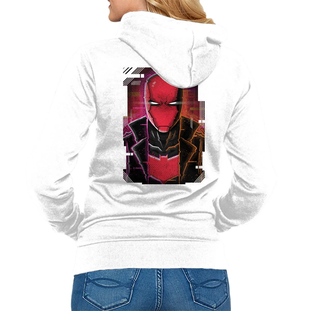 Outdoor Bold ring accents Red Hood Glitch