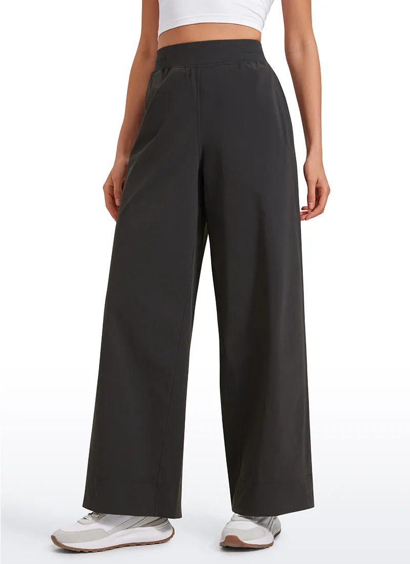 Stretch Wide Leg Casual Pant 30"