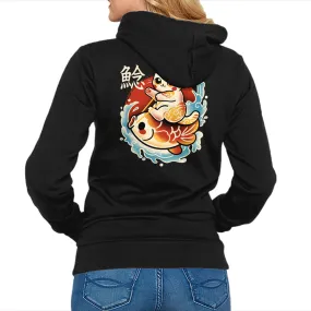 Neko Koi Fish Red Sun Light Jacket