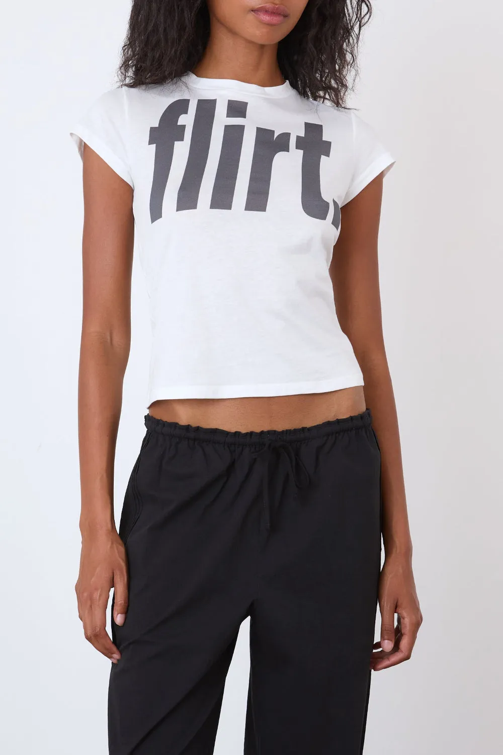 The Amelia Flirt T-Shirt, White
