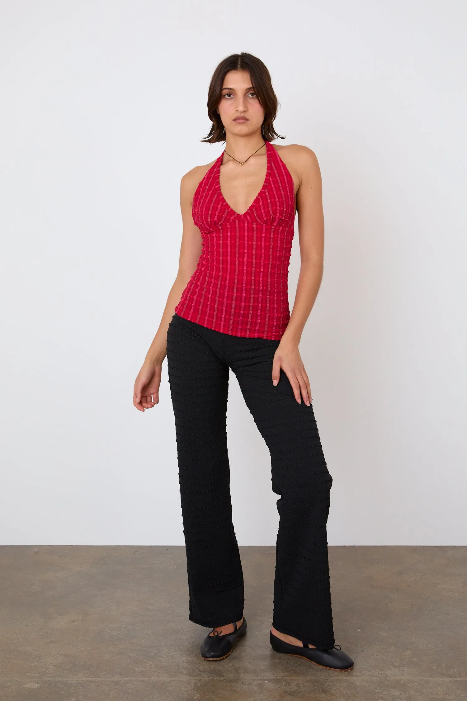 The Cindy Halter Top, Lipstick