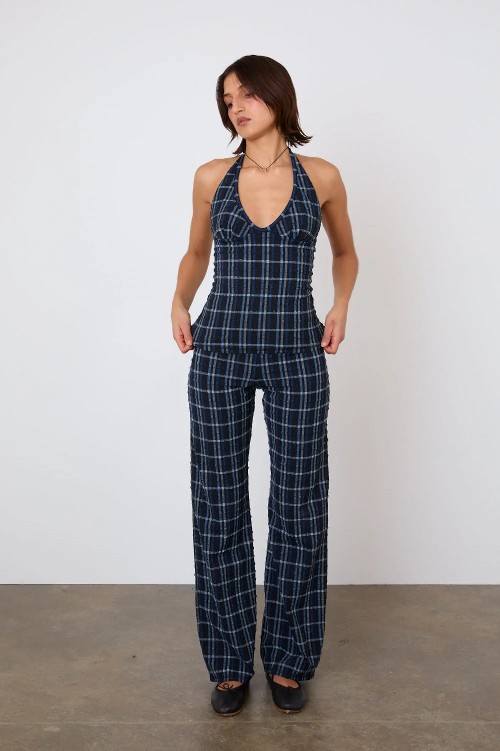 The Cindy Halter Top, Selvedge