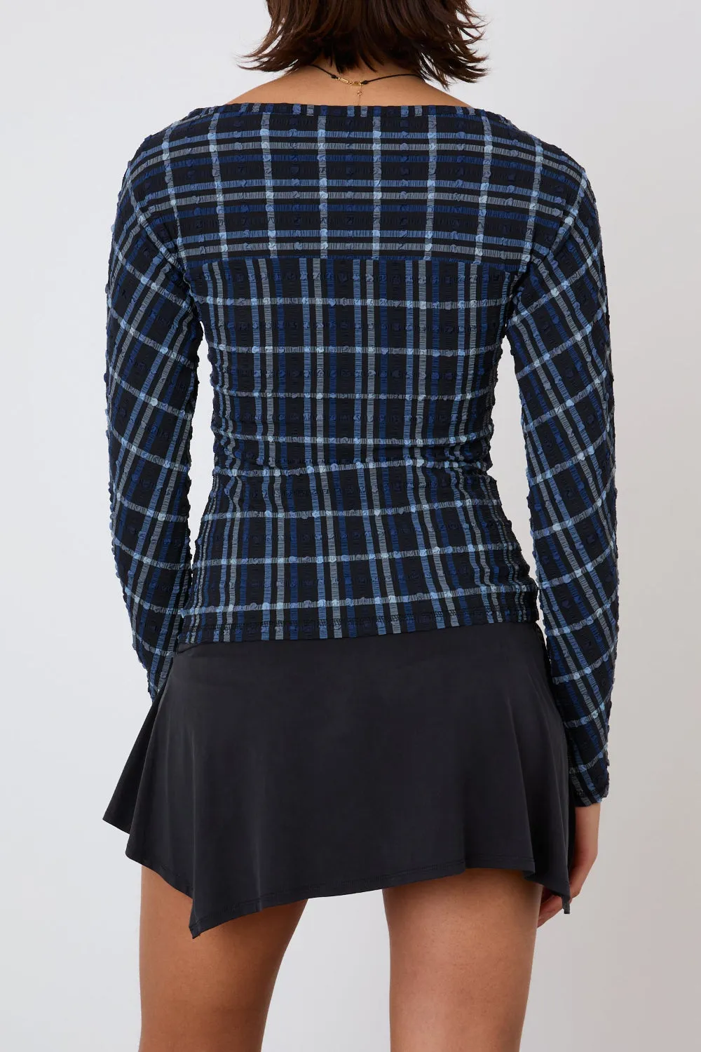 The Cindy Long Sleeve Top, Selvedge