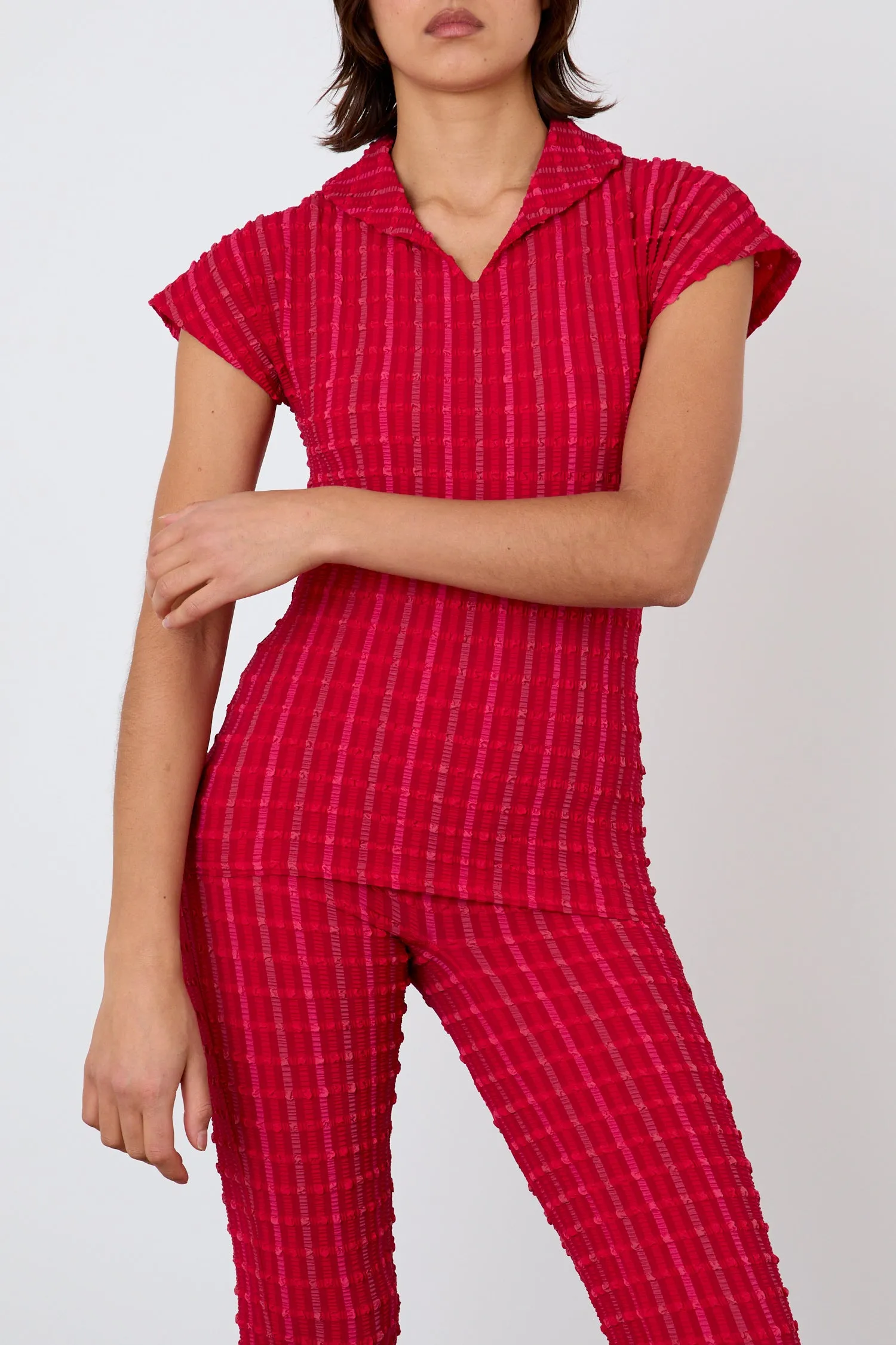 The Cindy Polo Top, Lipstick