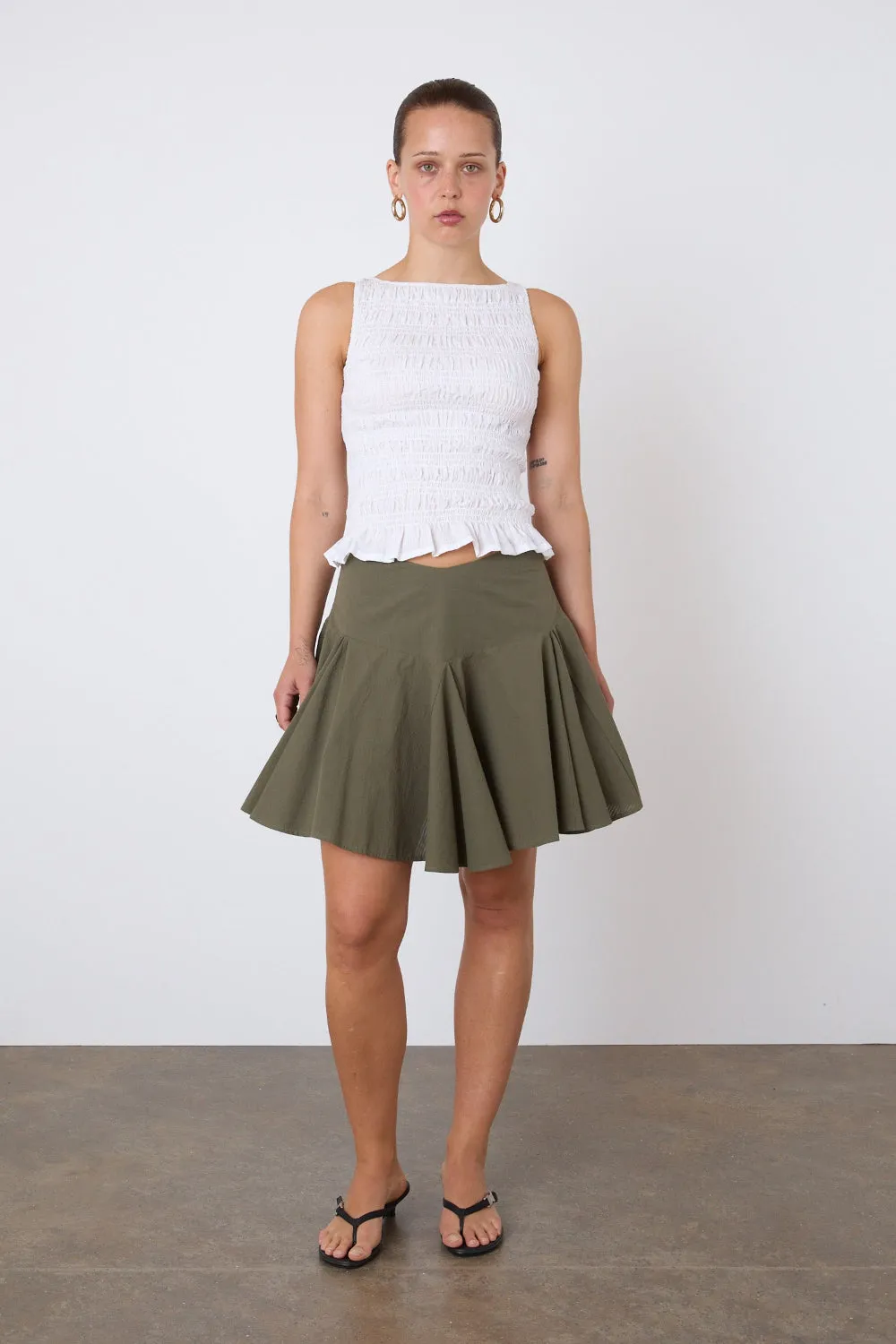 The Dylan Mini Skirt, Leaf