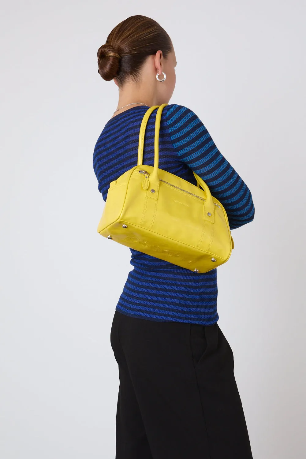 The Elise Stripe Long Sleeve Top, Navy Stripe