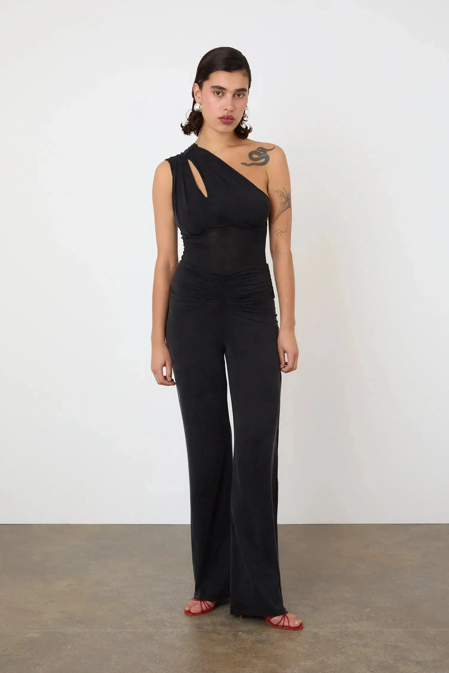 The Kylie Asymmetric Top, Graphite