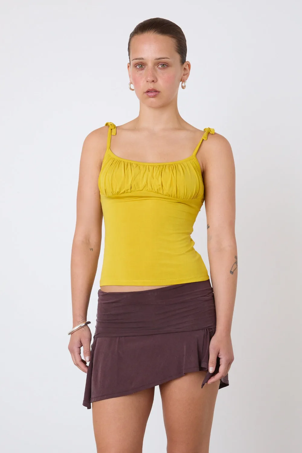 The Kylie Cami Top, Dijon