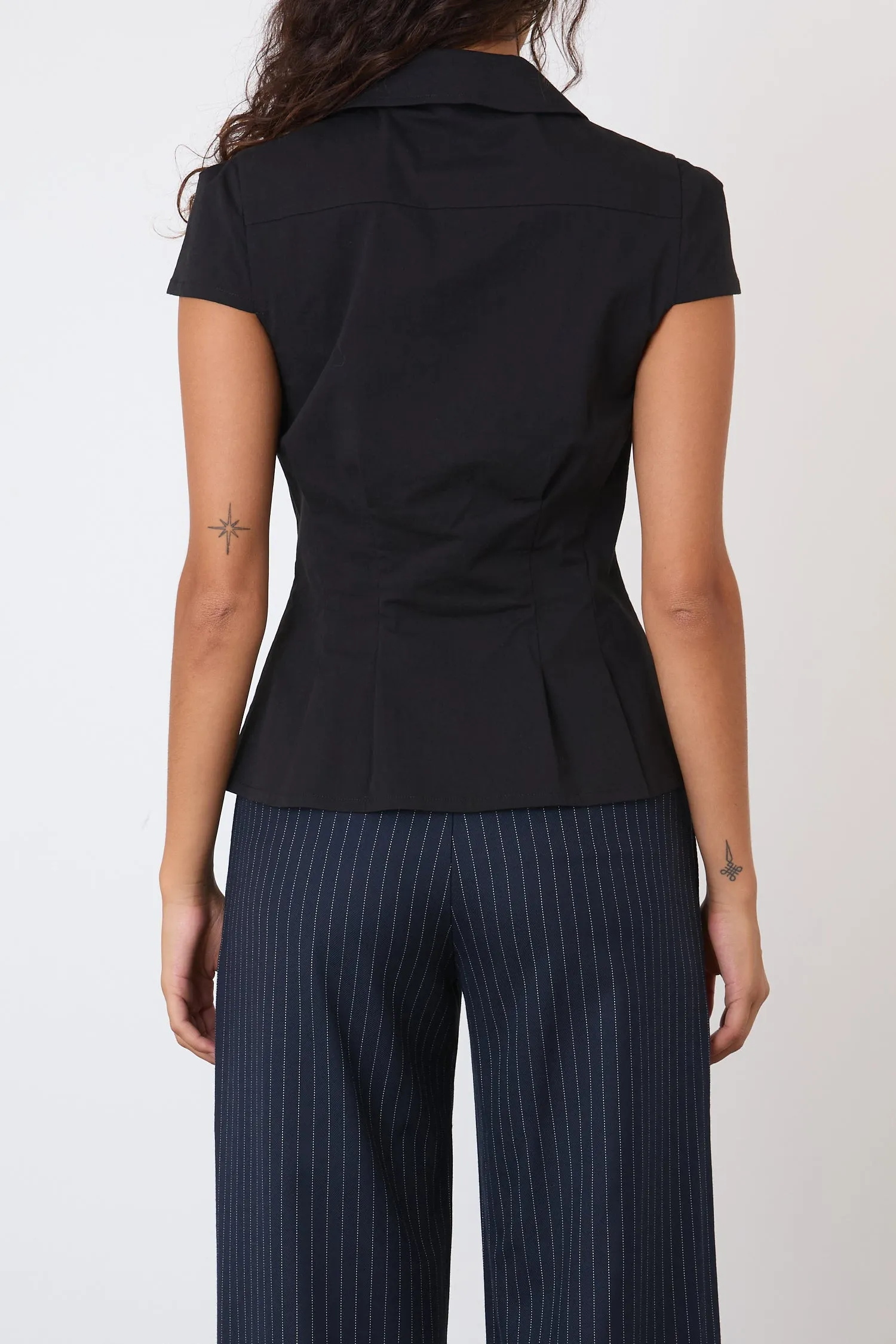 The Missy Blouse, Onyx