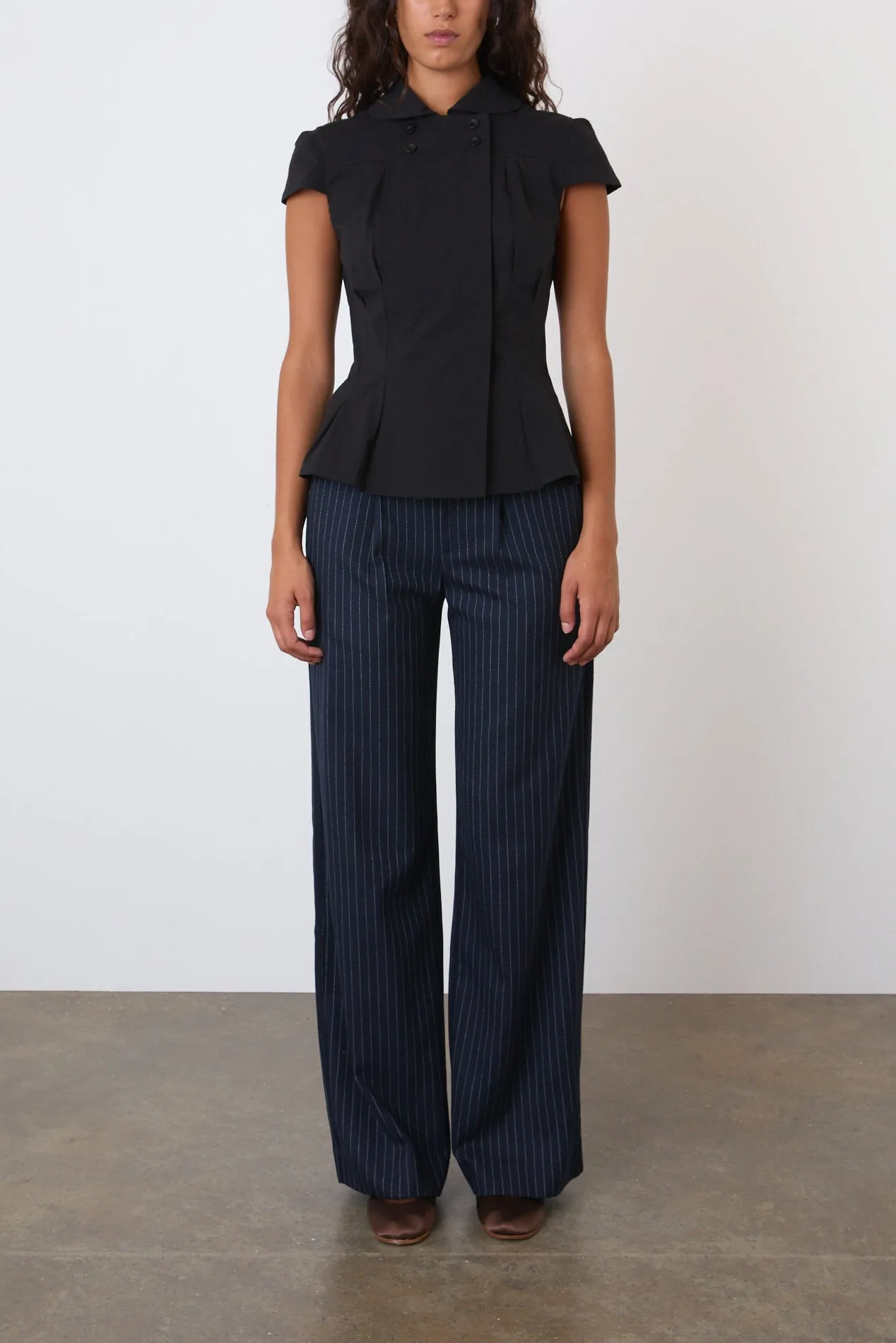 The Missy Blouse, Onyx