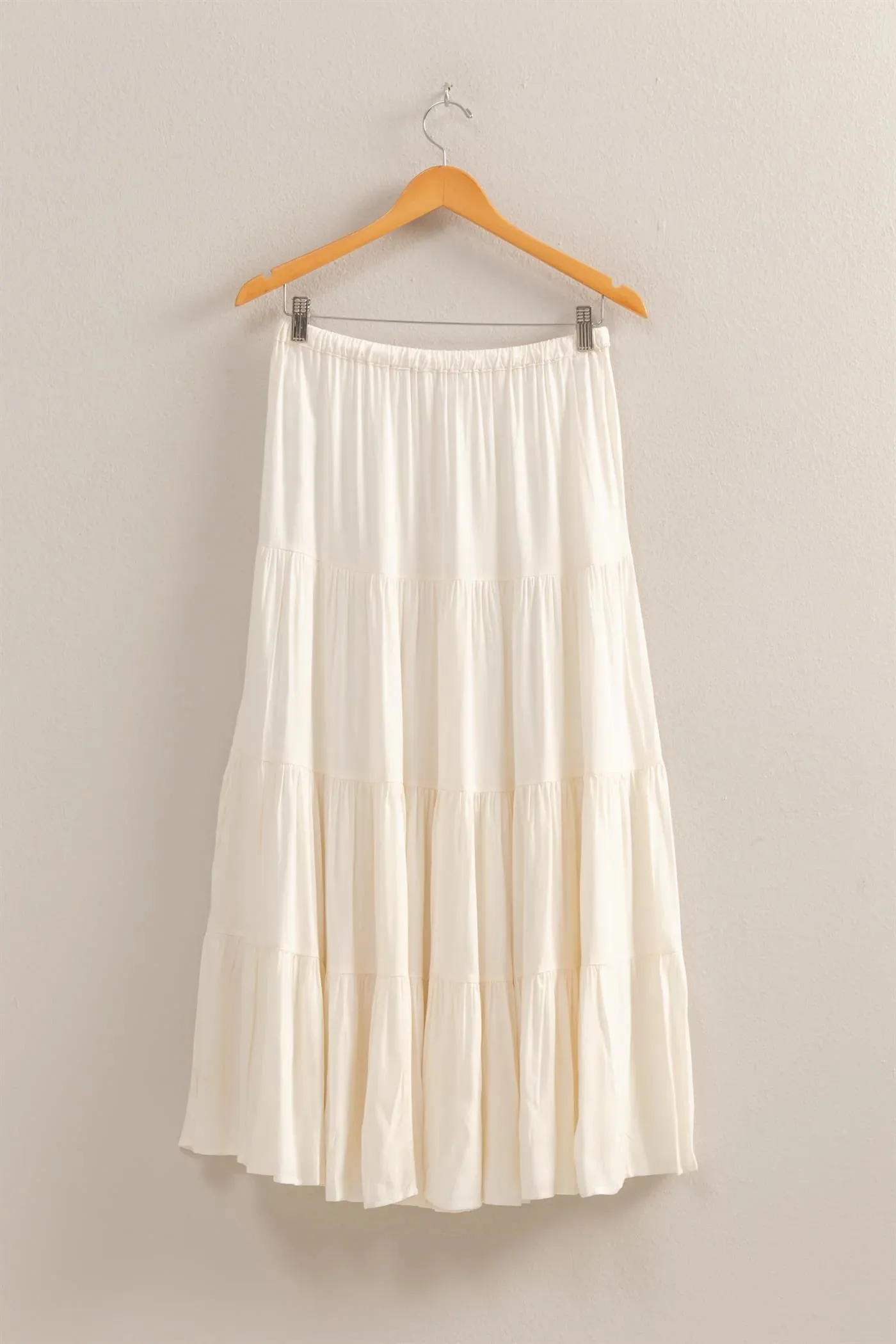 Tiered Maxi Skirt