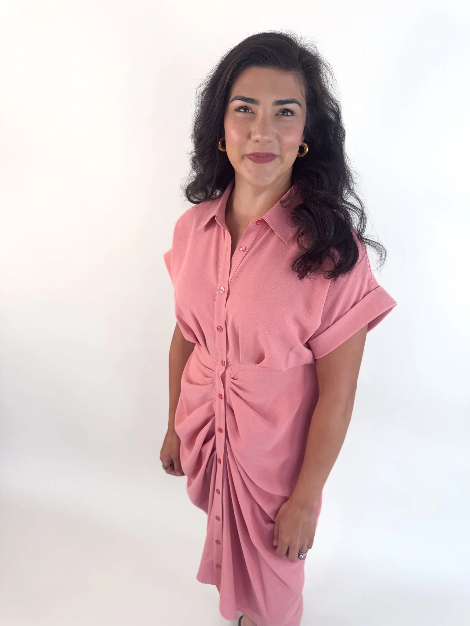 Tori Knit Mauve Dress