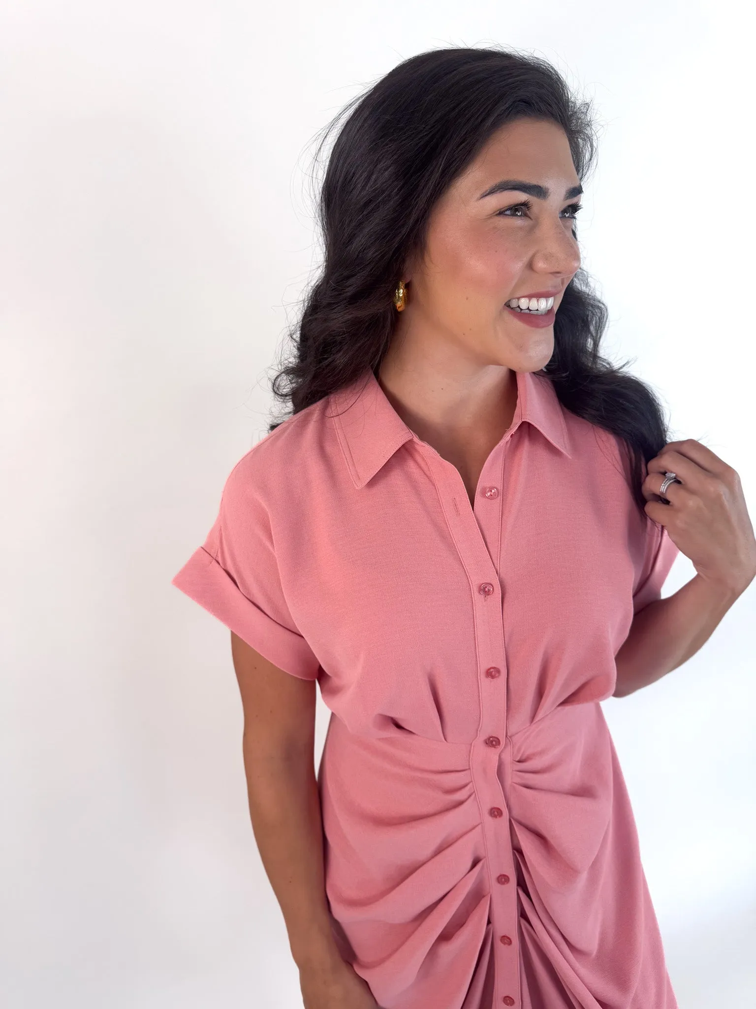 Tori Knit Mauve Dress