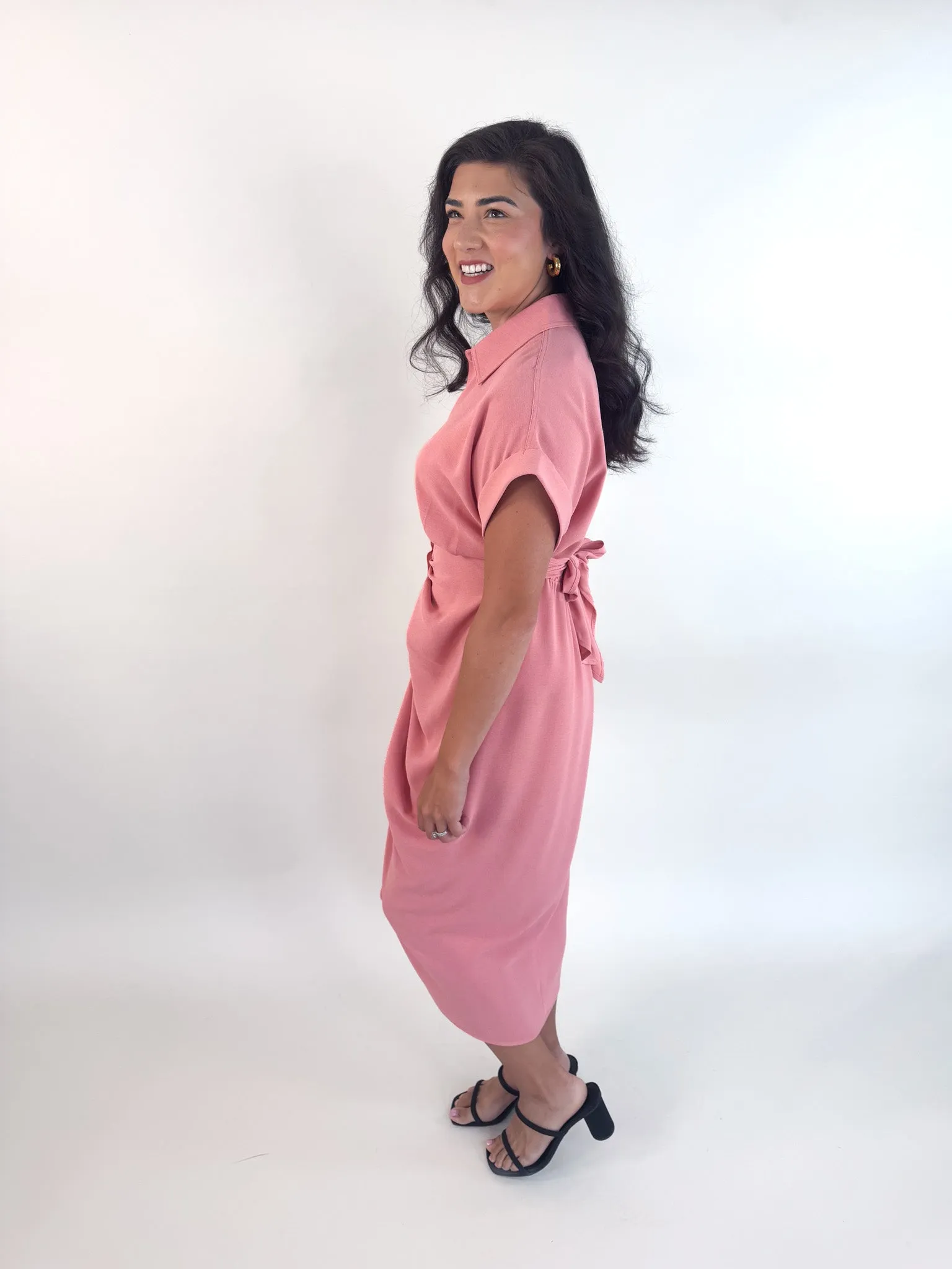 Tori Knit Mauve Dress