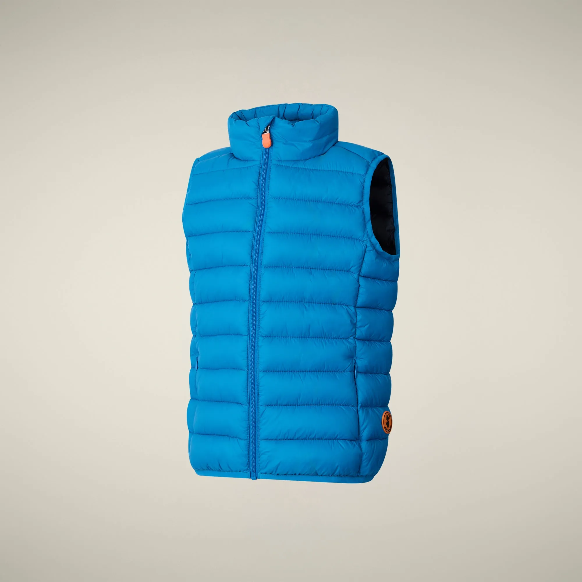 Unisex kids' Puffer vest Andy  in blue berry