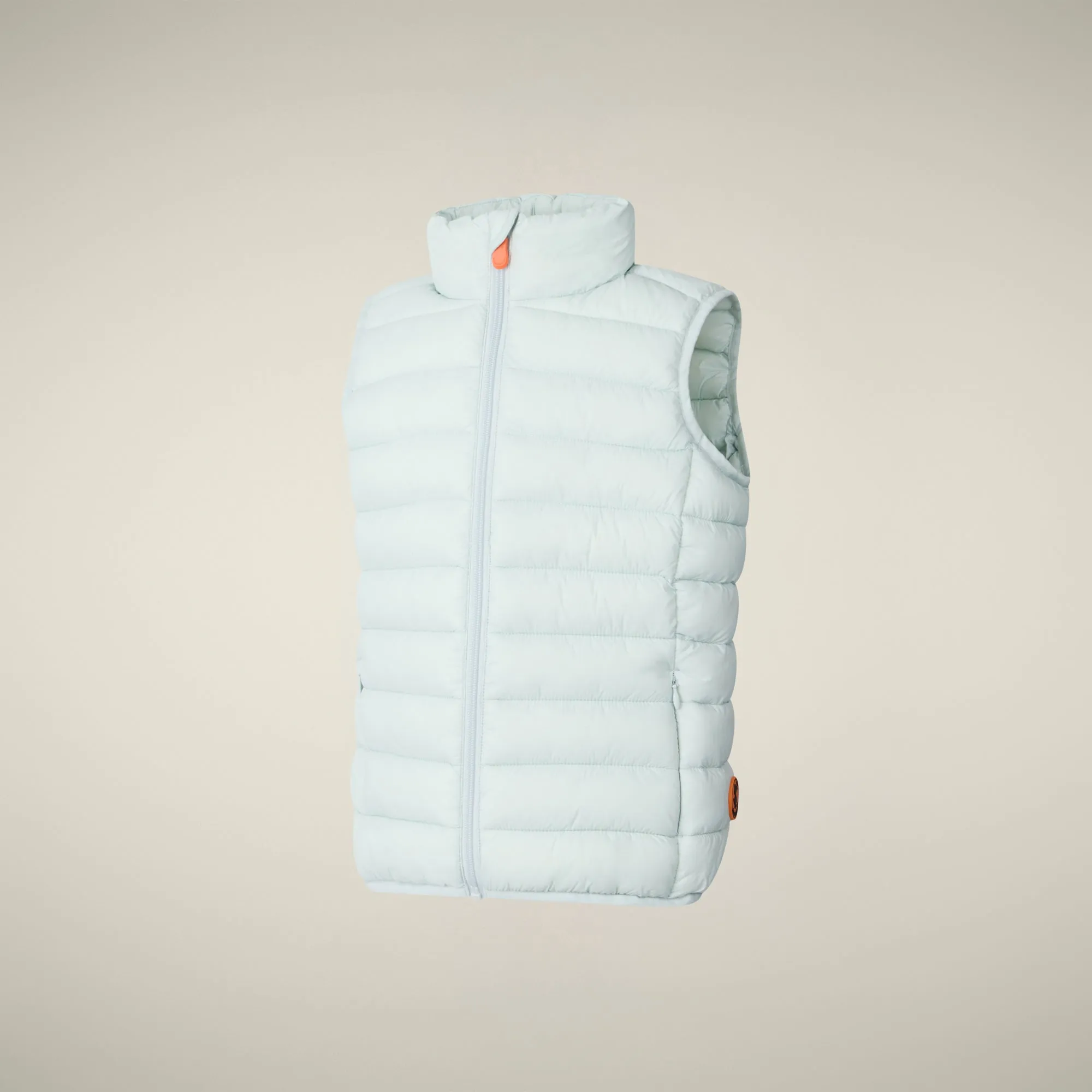 Unisex kids' Puffer vest Andy in glacier blue