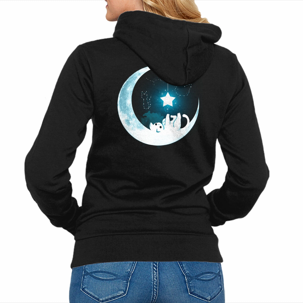 Versatile Piece Kitten Moon Night