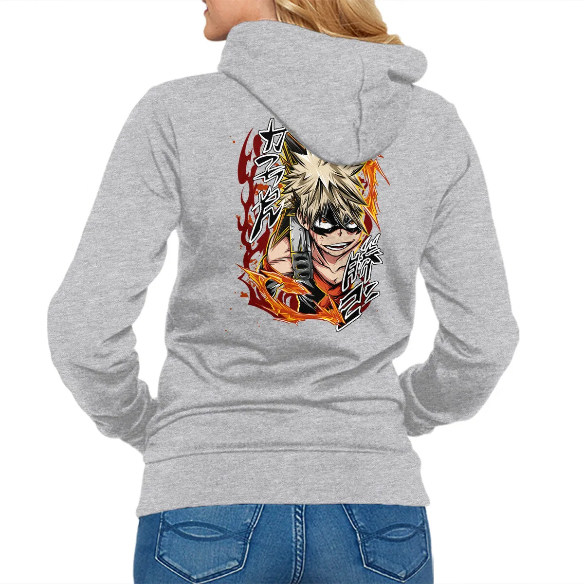 Cozy Hoodie Wear Katsuki Bakugo