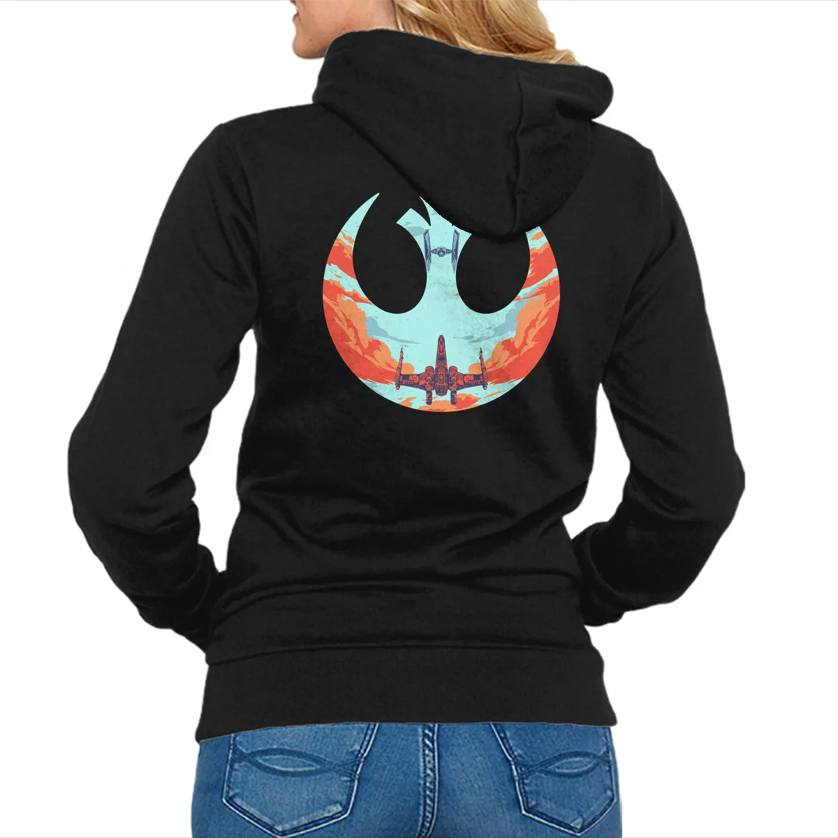 Vibrant Print Rebel Fighter