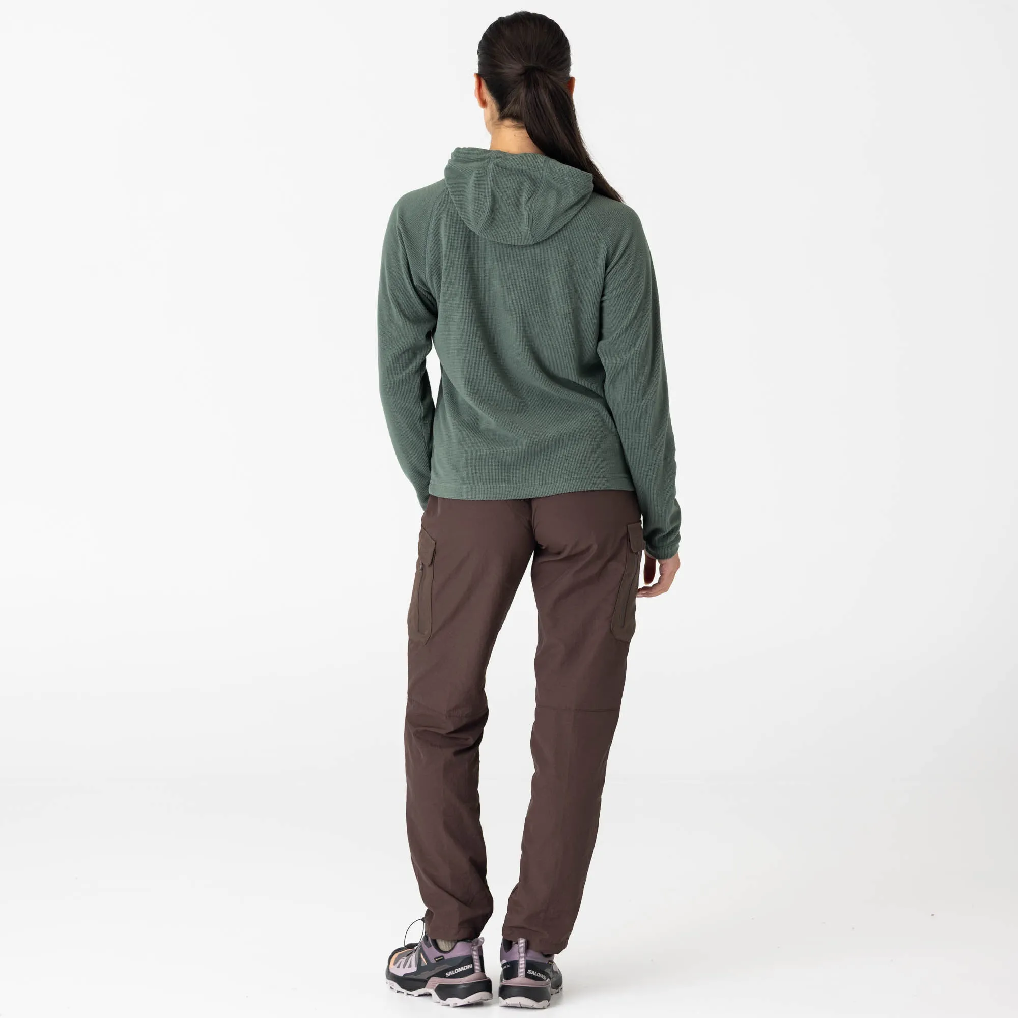 Womens Air-Grid Fleece Deep Forest