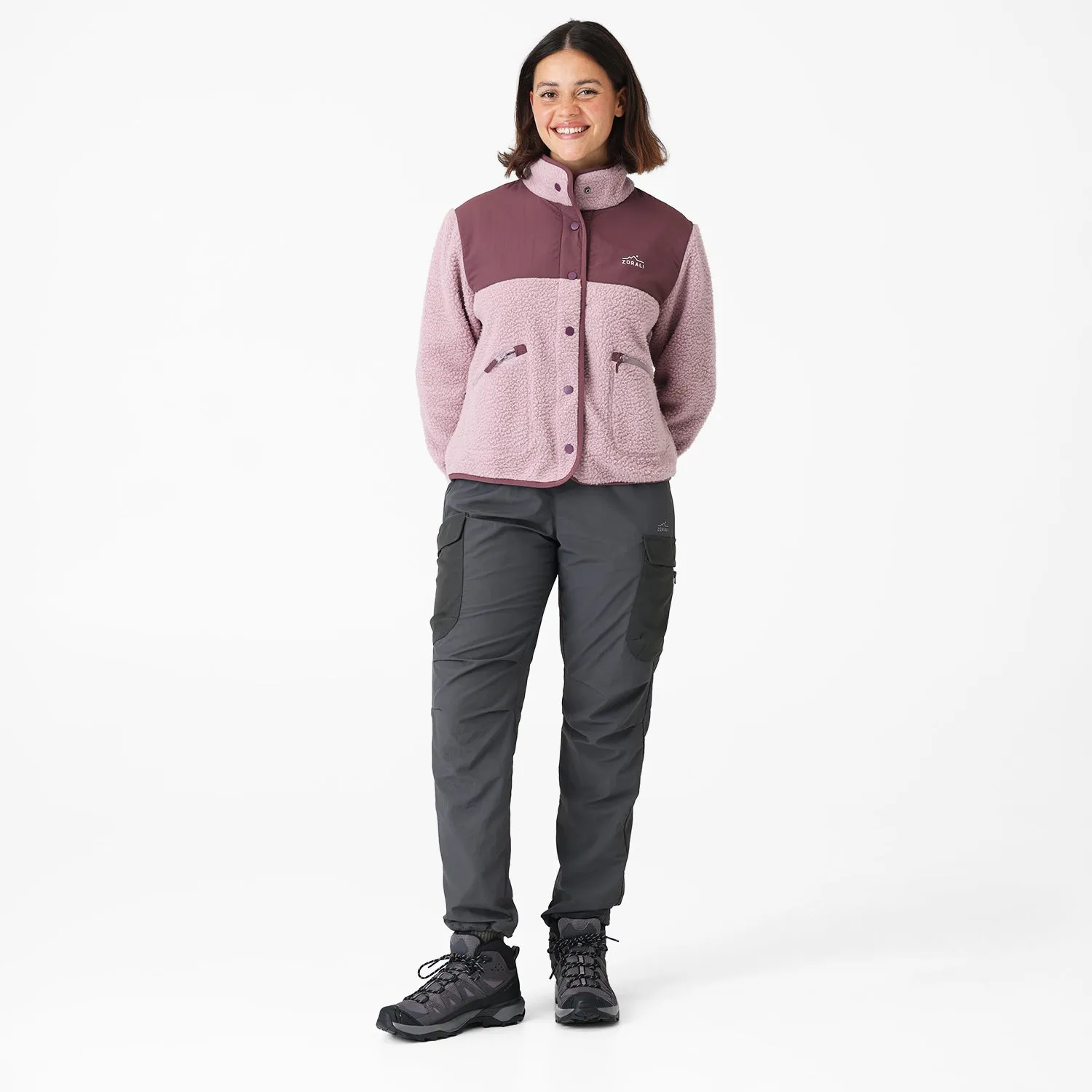 Womens Trail Fleece Lilac
