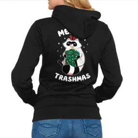 Corduroy Warm Layer Merry Trashmas Xmas Raccoon